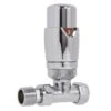 Essential 15mm Thermostatic Straight Radiator Valve Pair Chrome - 148800 1 Essential 15mm Thermostatic Straight Radiator Valve Pair Chrome - 148800 -Dimplexs Zone 148800 1