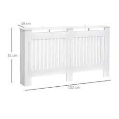 HOMCOM Slatted Radiator Cover - Medium - White - 820-030 -Dimplexs Zone 1oy77017dc4f93f21.jpg