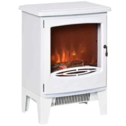 HOMCOM Electric Stove Fire - White - 820-193V70WT -Dimplexs Zone 3qo42317dc2e628a2.jpg