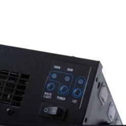 HOMCOM Electric Wall Mounted Fire - Curved Glass - 7 Colour LED - Black - 02-0358 -Dimplexs Zone 73cd4d180cb989499.jpg