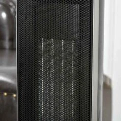 HOMCOM Oscillating Tower Heater With Remote Control - Black - 820-250V70 -Dimplexs Zone 7u35fb17dc341ba06.jpg
