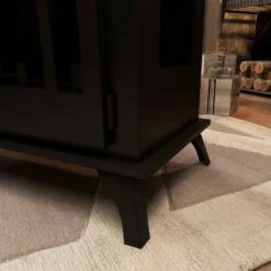 HOMCOM Bioethanol Stove Fire Heater - Black - 820-361V00BK -Dimplexs Zone 99w1e51894f9fba4a.jpg