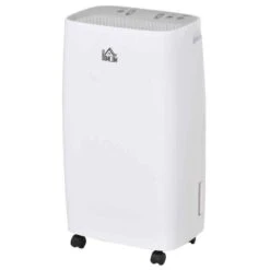 HOMCOM 12L Portable Dehumidifier With 24h Timer - White - 821-010V70WT -Dimplexs Zone 9cya2418a1840d843.jpg