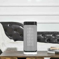 HOMCOM Oscillating Electric Tower Heater - White - 820-253 -Dimplexs Zone 9pbe8717dc566fdc0.jpg