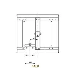 Tansun Apollo A1B Infrared Heater 3kW - Black - A1B2030NPBLK -Dimplexs Zone a 1 a1b2030npblk 2