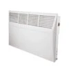 Airvent 1kW Wall Mounted Panel Heater With LCD Timer - White - 495646 -Dimplexs Zone a i airvent wall mounted panel heater 495646