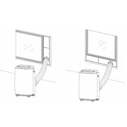 Air Conditioning Centre Lux Air 2.5kW Portable Air Conditioning Unit - KYR-25CO/LUX -Dimplexs Zone airconventre kyr 25co 3