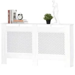 HOMCOM Grill Style Radiator Cover - White - 820-063 -Dimplexs Zone atk91a17dc5795247.jpg