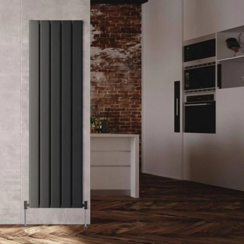 Towelrads Berkshire 3 Section Double Radiator 1800x305mm - Anthracite - 510119 4 Towelrads Berkshire 3 Section Double Radiator 1800x305mm - Anthracite - 510119 - Image 2