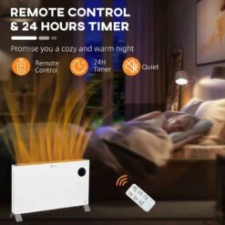 HOMCOM Electric Convector Heater - 2000W - White - 820-351V70WT -Dimplexs Zone btyc6518a3b03b061.jpg