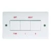 Consort Wall Switch Controller - HE8407 2 Consort Wall Switch Controller - HE8407 -Dimplexs Zone c o consort he8407