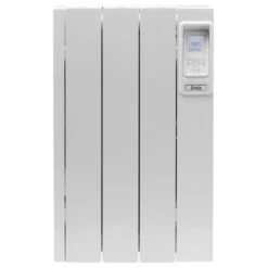 Creda 0.33kW Oil Filled Aluminium Radiator - White - CAR033 -Dimplexs Zone c r creda aluminium radiator car033 front2