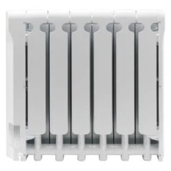 Creda 0.75kW Oil Filled Aluminium Radiator - White - CAR075 -Dimplexs Zone c r creda aluminium radiator car075 back