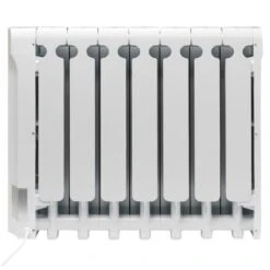 Creda 1kW Oil Filled Aluminium Radiator - White - CAR100 -Dimplexs Zone c r creda aluminium radiator car100 back