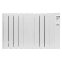 Creda 1.5kW Oil Filled Aluminium Radiator - White - CAR150 -Dimplexs Zone c r creda aluminium radiator car150 front2