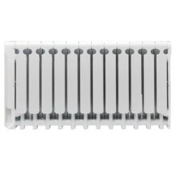 Creda 2kW Oil Filled Aluminium Radiator - White - CAR200 11 Creda 2kW Oil Filled Aluminium Radiator - White - CAR200 -Dimplexs Zone c r creda aluminium radiator car200 back