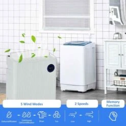 HOMCOM 16L Portable Dehumidifier With Air Purifier Filter- White - 821-024V70WT 14 HOMCOM 16L Portable Dehumidifier With Air Purifier Filter- White - 821-024V70WT -Dimplexs Zone cbx9ed18a695d24a5.jpg