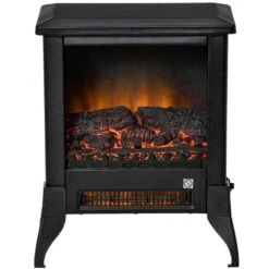 HOMCOM Electric Stove Fire - Black - 820-183V71 -Dimplexs Zone clhd5717dc30ac826.jpg