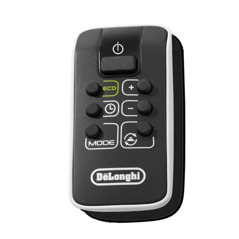 De'Longhi DeLonghi 2kW Tower Ceramic Fan Heater - White & Dark Grey - HFX65V20 4 De'Longhi DeLonghi 2kW Tower Ceramic Fan Heater - White & Dark Grey - HFX65V20 - Image 2