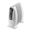 De'Longhi DeLonghi Nano 500w Oil Filled Heater - White - TRNS0505M -Dimplexs Zone d e delonghi trns0505m