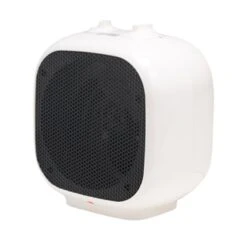 Dimplex 3kW Qube Fan Heater With Thermostat - White - Q3TSNH -Dimplexs Zone d i dimplex qube fan heater q3tsnh front2