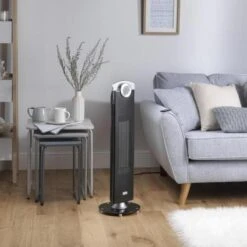 Dimplex 2.5kW Studio G Ceramic Tower Fan Heater - Black - DXSTG25