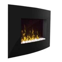 Dimplex Artesia Optiflame Wall Mounted Electric Fire - Black - ART20 -Dimplexs Zone dimplex art20