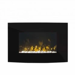 Dimplex Artesia Optiflame Wall Mounted Electric Fire - Black - ART20
