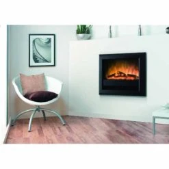 Dimplex Bach 2kW Wall Mounted Fire Black - BCH20 -Dimplexs Zone dimplex bch20 lifestyle