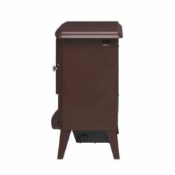 Dimplex Brayford Freestanding Optiflame Electric Stove Fire - Burgundy - BFD20BRG -Dimplexs Zone dimplex bfd20brg side view 1