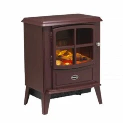 Dimplex Brayford Freestanding Optiflame Electric Stove Fire - Burgundy - BFD20BRG -Dimplexs Zone dimplex bfd20brg main image 2