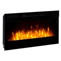 Dimplex Prism 34 Optiflame Electric Wall Mounted Fire - BLF3451-UK 13 Dimplex Prism 34 Optiflame Electric Wall Mounted Fire - BLF3451-UK -Dimplexs Zone dimplex blf3451uk side view