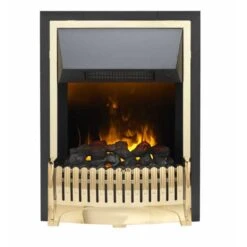 Dimplex Bellemont Optimyst Electric Inset Fire - Brass - BLL20