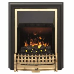 Dimplex Bramdean Optimyst Electric Inset Fire - Brass - BMD20