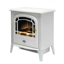 Dimplex Courchevel Freestanding Optiflame Electric Stove Fire - White - CLV20E -Dimplexs Zone dimplex clv20e 1
