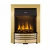 Dimplex Crestmore Optimyst Electric Inset Fire - Brass - CRS20 -Dimplexs Zone dimplex crs20 front view