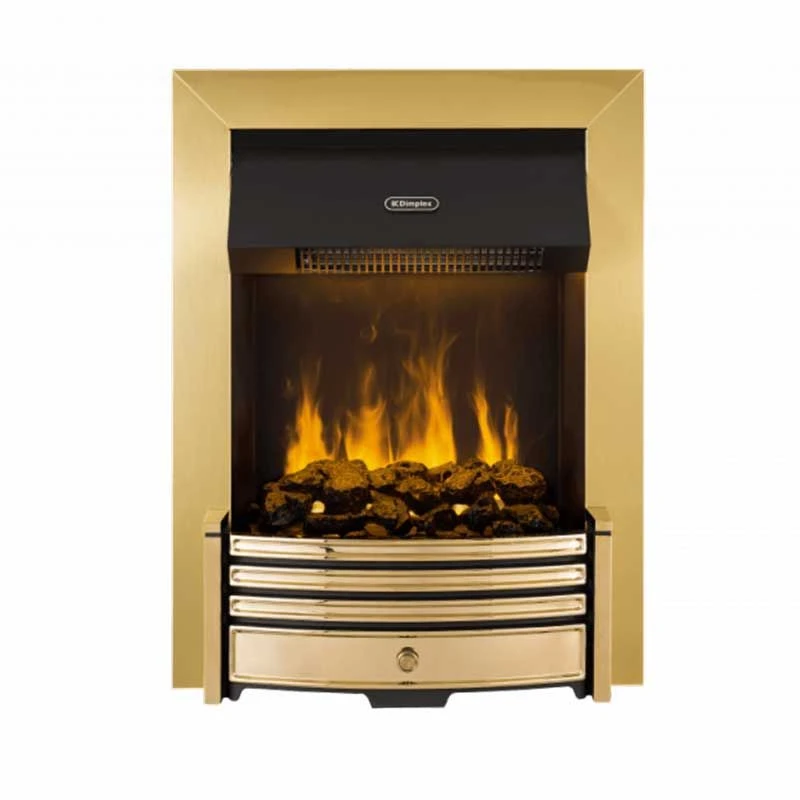 Dimplex Crestmore Optimyst Electric Inset Fire - Brass - CRS20 3 Dimplex Crestmore Optimyst Electric Inset Fire - Brass - CRS20
