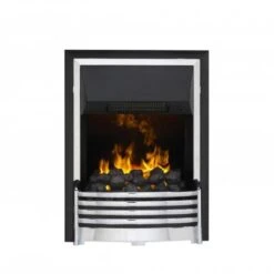 Dimplex Flagstaff Optimyst Electric Inset Fire - Chrome - FLG20