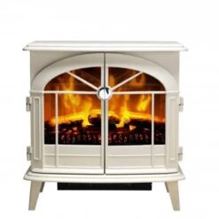 Dimplex Fullerton Freestanding Optiflame Electric Stove Fire - FLN20 -Dimplexs Zone dimplex fln20 front view