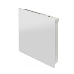 Dimplex Girona Glass Fronted Electronic Panel Heater 0.5kW White - GFP050WE