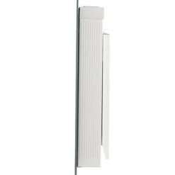 Dimplex Girona Glass Fronted Electronic Panel Heater 0.5kW White - GFP050WE -Dimplexs Zone dimplex girona gfp050we 2