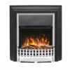 Dimplex Kingsley Deluxe Optiflame Electric Inset Fire - Chrome - KING20XCH 1 Dimplex Kingsley Deluxe Optiflame Electric Inset Fire - Chrome - KING20XCH -Dimplexs Zone dimplex king20xch front view