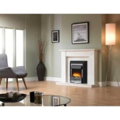 Dimplex Kingsley Deluxe Optiflame Electric Inset Fire - Chrome - KING20XCH -Dimplexs Zone dimplex king20xch lifestyle1
