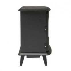 Dimplex Leckford Freestanding Optiflame Electric Stove Fire - Black - LEC20 -Dimplexs Zone dimplex lec20 side view