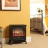 Dimplex MicroStove Freestanding Optiflame Electric Stove Fire - Black - MCFSTV12E -Dimplexs Zone dimplex mcfstv12e lifestyle 1