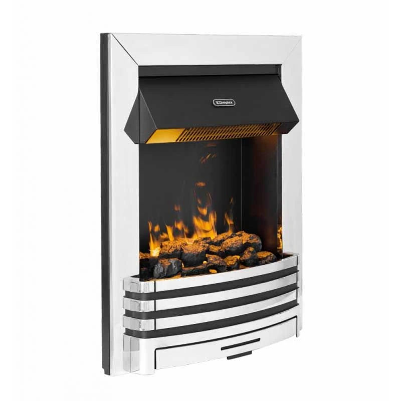 Dimplex Penngrove Optimyst Electric Inset Fire - Chrome - PNN20 6 Dimplex Penngrove Optimyst Electric Inset Fire - Chrome - PNN20 - Image 4