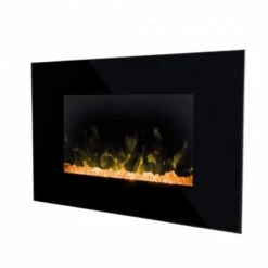 Dimplex Toluca Optiflame Wall Mounted Electric Fire - Black - TLC20 -Dimplexs Zone dimplex tlc20 1