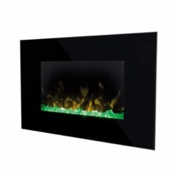 Dimplex Toluca Optiflame Wall Mounted Electric Fire - Black - TLC20 -Dimplexs Zone dimplex tlc20 2