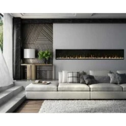 Dimplex IgniteXL 100 Optiflame Electric Wall Mounted Fire - XLF100 -Dimplexs Zone dimplex xlf100 lifestyle1