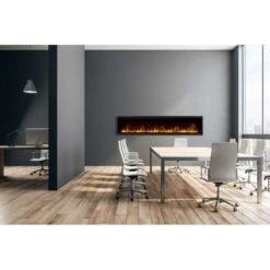 Dimplex IgniteXL 74 Wall Mounted OptiFlame Electric Fire - XLF74 -Dimplexs Zone dimplex xlf74 room lifestyle 1